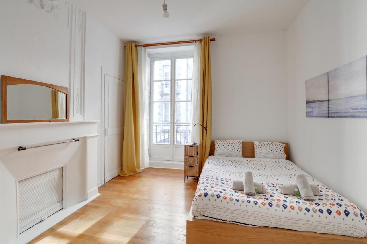 Appart lumineux 4personnes en centre ville Nantes Extérieur photo